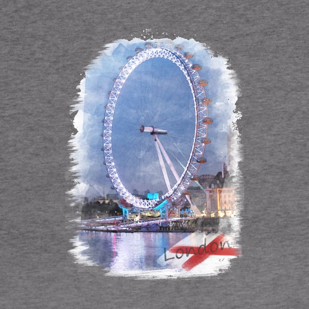 London eye by TeEmporium